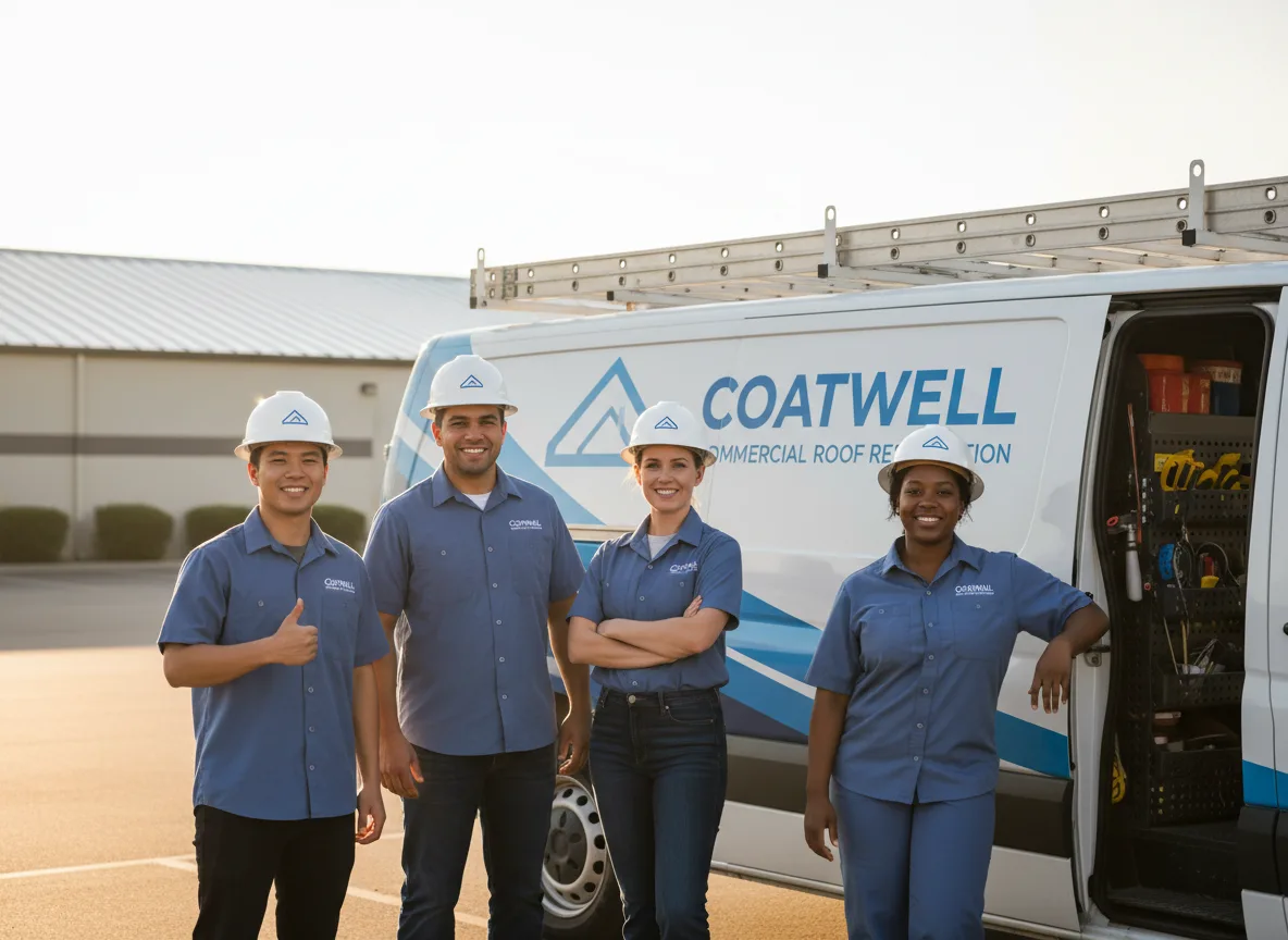 Commercial roof coating company in Artesia Wells, TX